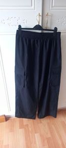 ladies wide leg cargo trousers