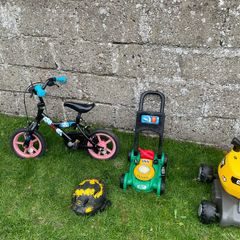 kids toys and bike