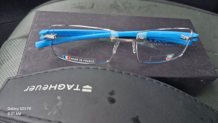 Tag Heuer 3942 Reflex Rimless Glasses