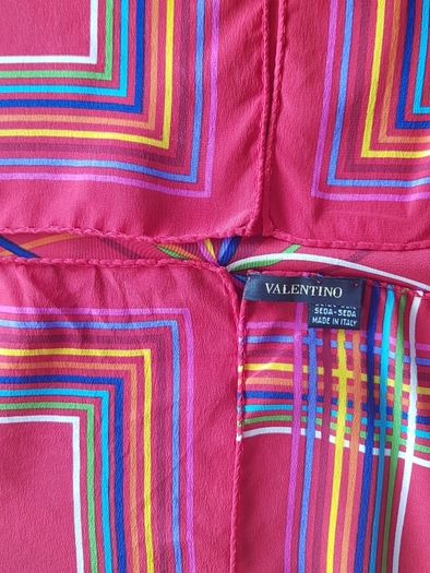 Valentino Scarf, 100% Silk