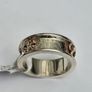 Brand New 925 Silver & 9ct Gold Ring Image 3