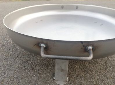 Large Round Fire Pit Bowl 80cm Free Delivery