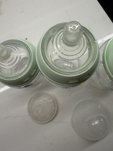 Glass bottles baby