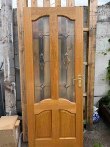 Glazed Oak Doors