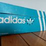 Rare Vintage 1970's Adidas Box. Made in West Germany. For Display, Storage, Stage/Film prop, photography, Craft, Project, Art, Etc.. Adidas Boxes. Touring. Size 9. 70's. Trainers, Runners, Casual, Footwear, Shoes. Image 8