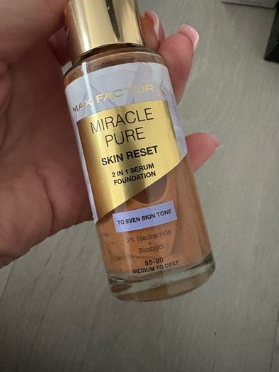 Max factor miracle pure skin reset 2 in 1 serum foundation