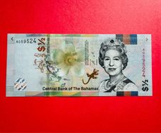 Bahamas   1/2  DOLLAR  2019 . Pick  76a  Uncirculated