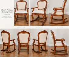 Child's antique style rocking chair - excellent condition