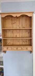 Large wooden spice rack / book shelf