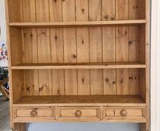 Large wooden spice rack / book shelf