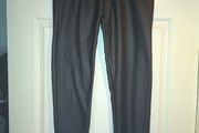 Faux leather trousers