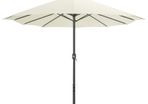 Outdoor Parasol with Aluminium Pole 460x270 cm Sand