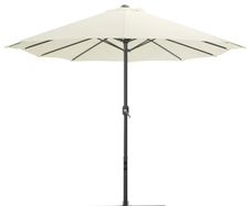 Outdoor Parasol with Aluminium Pole 460x270 cm Sand