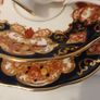 Fabulous Vintage Collectable Royal Albert Bone China Teaset for Four in the Stunning Pattern, Heirloom, Imari Style in Indigo Blue, Rust and Gilt, Mint/ Cabinet Condition Image 9