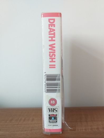 Death Wish Charles Bronson VHS Pal Video Cassette Tape Certificate 18 Year 1981