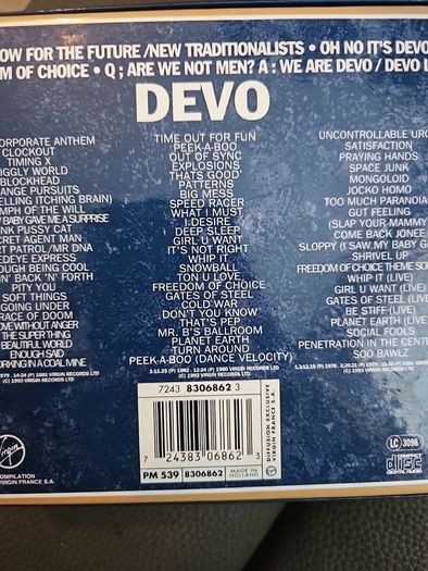 Devo 3CD Boxset