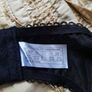 Black and white suspender belt Image 2