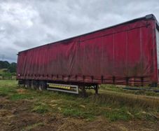 45ft Curtainsider Trailer for Storage