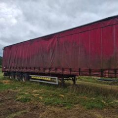 45ft Curtainsider Trailer for Storage