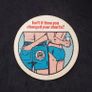 Doornkaat Schnapps - Isn't it Time You Changed Your Shorts - Vintage 1960s/70s , German Beer Mat/Coaster Image 2
