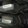Dune lace up black suede shoes Image 2