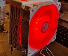 Forgeon Solarian 4 Pipes 120mm ARGB CPU Cooler White