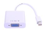 New Mini DisplayPort Display Port To VGA Adapter Cable For Apple Macbook DP #324