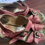 Fly London Red Wedge Sandals (Size 6) Image 2