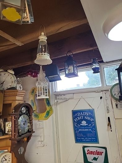 Lantern  tall stainless steel
