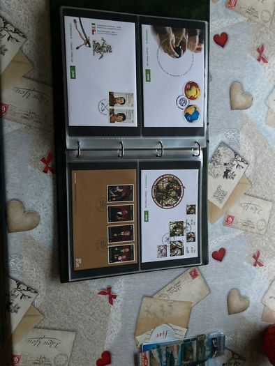 First Day Cover Album Collection 43x - 1984 - 2022