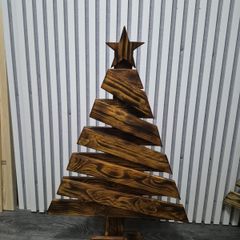 handmade wooden Christmas tree