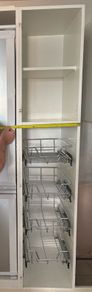kitchen pull out ladder unit 400 x 1965