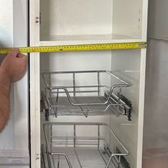 kitchen pull out ladder unit 400 x 1965