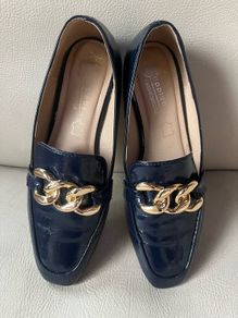 Kate Appleby Navy Patent Shoes