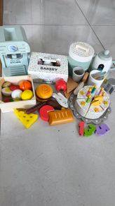 wooden toy food