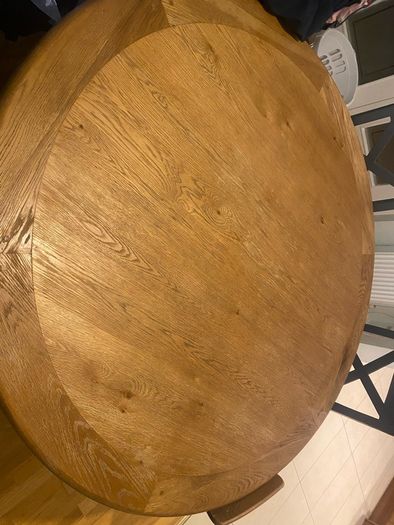 Solid wood kitchen table