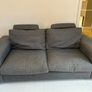 Couch and swivel arm chair . Image 2
