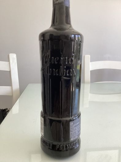 Empty Gin Bottle