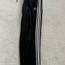 Black velour Adidas track top Image 5