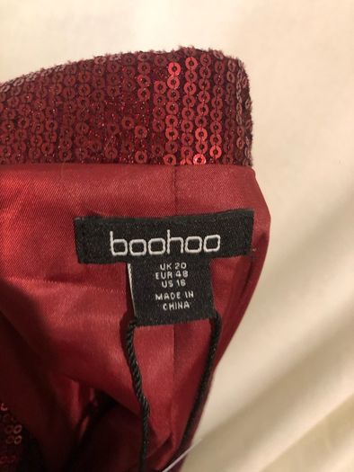 NEW Boohoo sequinned blazer dress (20)