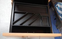 3 drawer oak cabinet