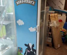 freezer and fridge