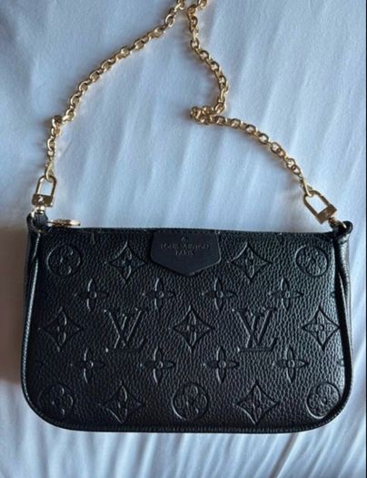Louis inspired shoulder pochette bag