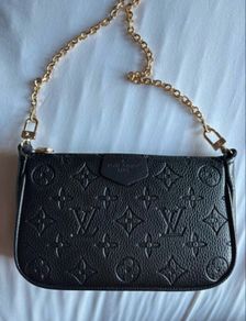 Louis inspired shoulder pochette bag