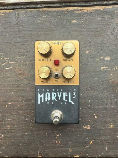 Ramble FX Marvel Drive V3 Plexi style Overdrive