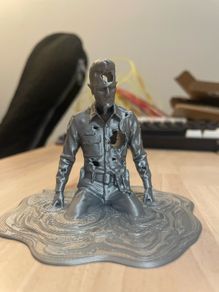 Terminator t1000 melting figure