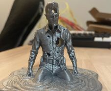 Terminator t1000 melting figure