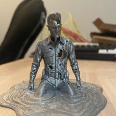 Terminator t1000 melting figure