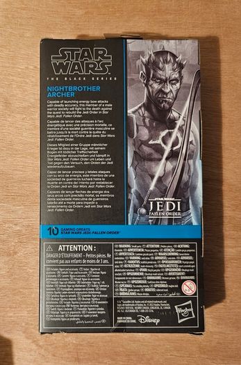 Star Wars Nightbrother Archer 6" Scale Black Series New & Unopened