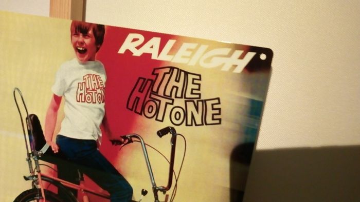 Raleigh Chopper tin metal sign classic bike metal sign